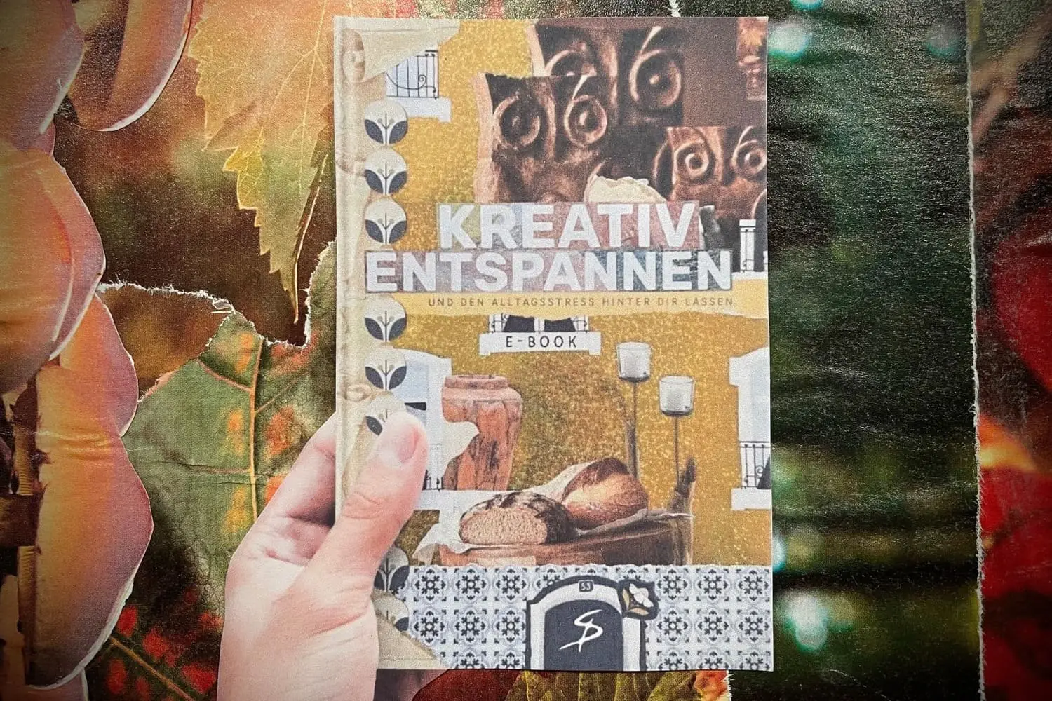 Cover vom e-Book "KREATIV ENTSPANNEN"